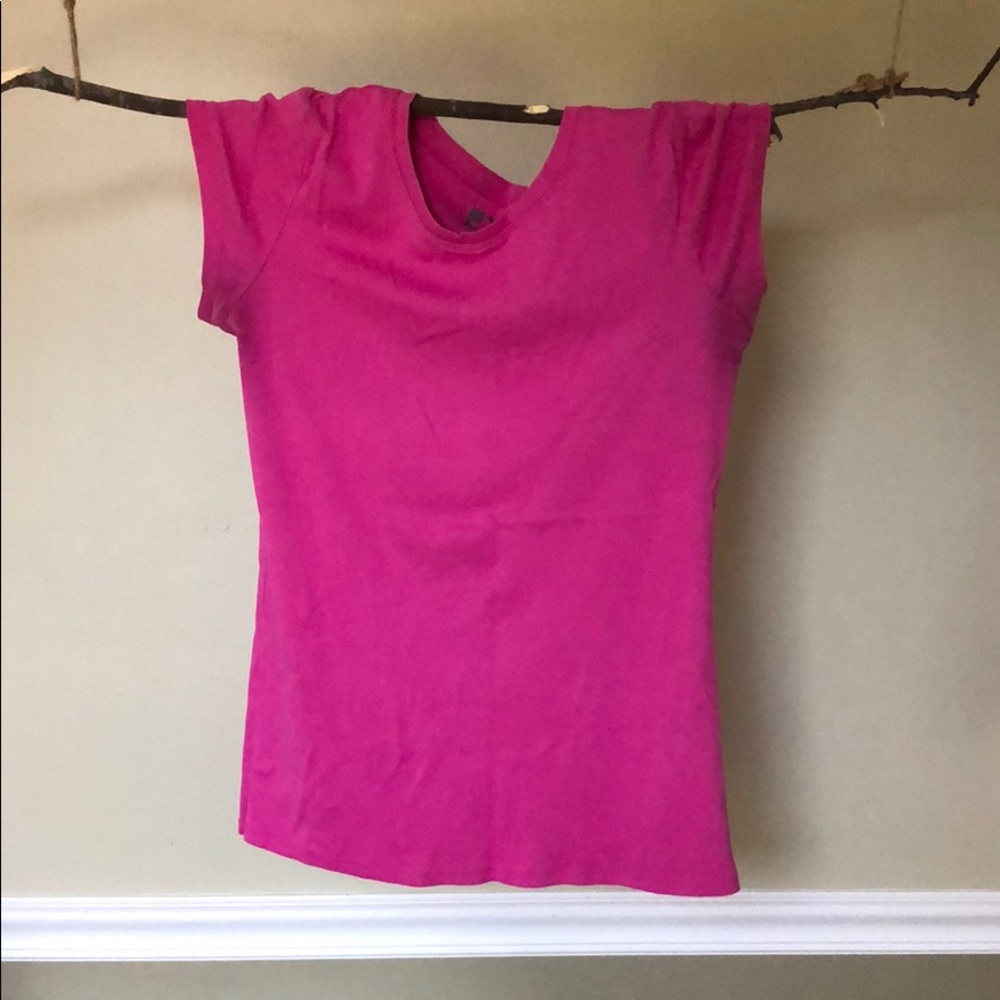 Pink tee shirt!